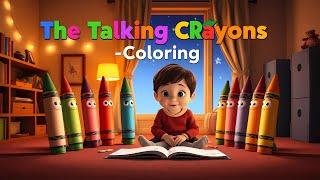 The Talking Crayons - Coloring Adventure  | Fun and Creative Learning for Kids | Baby World