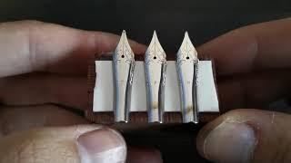Platinum VS Rhodium plated nibs