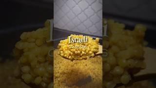 Make these chewy little pasta grains called “Ptitim” or “Israeli couscous” Yummy side dish
