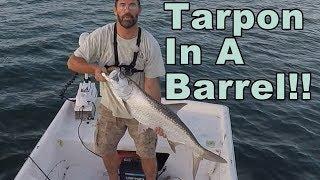 EPIC INSHORE TARPON FISHING! (On Artificial)