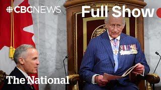 CBC News: The National | King Charles delivers historic throne speech