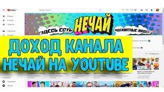 Доход канала НЕЧАЙ на Youtube