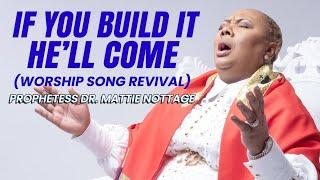 IF YOU BUILD IT, HE'LL COME (WORSHIP SONG REVIVAL) | DR. MATTIE NOTTAGE