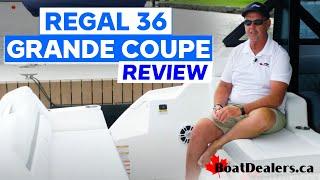 2023 Regal 36 Grande Coupe powered by Volvo Penta #boatreview