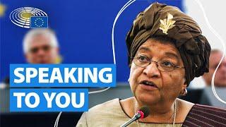 Govor Ellen Johnson Sirleaf o Liberiji | Evropski Parlament