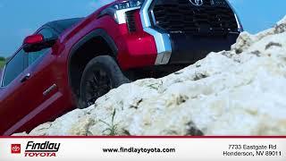 The 2024 Toyota Tundra at Findlay Toyota Tundra