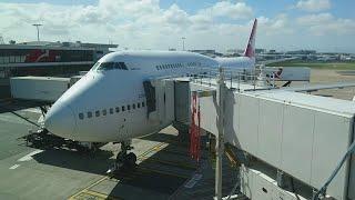 Qantas | Boeing 747-400ER | VH-OEE | Sydney [SYD] - Santiago [SCL]