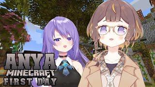 【Minecraft】With The NPC Tour Guide, Moona-simpai!【hololiveID 2nd Generation】