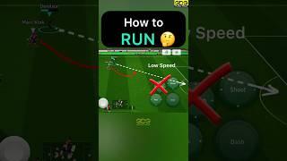 Trick to fast running️️ #efootball #efootball2025