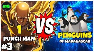 One Punch Man VS Penguins Of Madagascar | UEBS 2 | Manguni Gamer