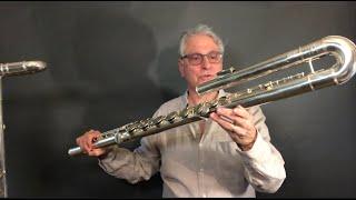 Introduction to the Kingma & Brannen Bass Flute, and Kingma Upright Bass Flute.  With Dave Weiss.