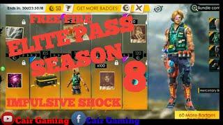 Free Fire Elite Pass Season 8 IMPULSIVE SHOCK Cair Gaming