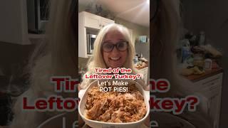 Sweet Bombdiggity Farms Leftover Turkey Pot Pie Recipe #farmlife #recipe #turkeypotpie