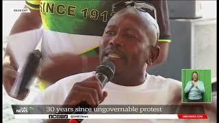 Bophuthatswana Uprising | 30th anniversary commemoration of violent protests in Mmabatho, Mahikeng