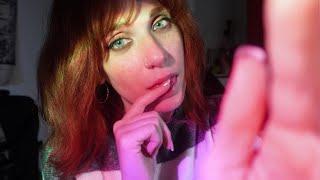 ASMR  Spit Painting You and Camera Touching  Wet Mouth Sounds