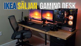 IKEA SALJAN Countertop Desk  2021 Gaming and Workstation Setup