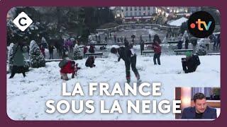 La France sous la neige - Le 5/5 - C à Vous