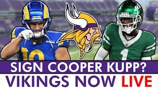 LIVE: Vikings Signing Cooper Kupp? + Sauce Gardner Trade Rumors | Vikings Free Agency