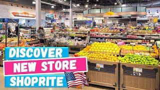  Discover NEW Shoprite Grocery Store in New Jersey, USA [4K Video]