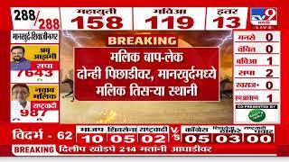 Maharashtra Assembly Election Results 2024 |Nawab Malik आणि Sana Malik पिछाडीवर