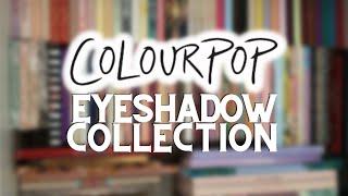 MY COLOURPOP EYESHADOW COLLECTION 2023 | LIZZIE DEMETRIOU