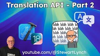 Translation API Part 2