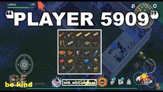 "PLAYER 5909" | using small box to block (no c4 needed) - Last Day On Earth: Survival
