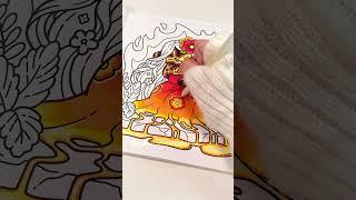 ️ Goddess Pele | Cozy Hawaii Coloring Book by Jade Summer