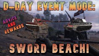 D-Day Event Mode: Sword Beach - Advice and Rewards! ll Wot Console - World of Tanks Modern Armor