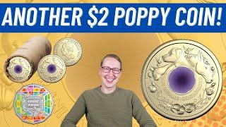 New Purple Poppy $2 Coin for War Animals from the RAM