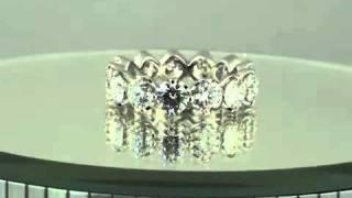 4.50ct Round Brilliant Cut Diamond Eternity Band- Mark Broumand