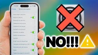 DESACTIVA estos AJUSTES en tu iPhone para AHORRAR BATERÍA y PRIVACIDAD