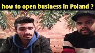 How to open a new business in Poland and how to apply for business card.@dhaniexplores