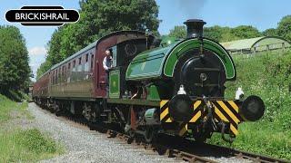 CEGB 0-4-0 No.15 'Eustace Forth' and Class 44 D8 'Penyghent' - Peak Rail - 08-09/06/21