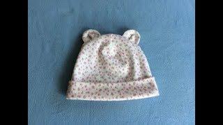 #DIY ฺBaby Hat | Bear Ear Hat | Tutorial