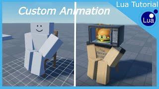 Roblox Studio - How to add custom Sit Animations to your Game.