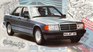 Mercedes-Benz 190 W201 • Beste Kompaktlimousine • 1980er und 1990er Autohistorie.