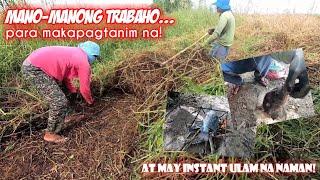 Buhay Bukid - Pagtabas ng Damo + Instant Ulam (Day 2) | Macki Moto