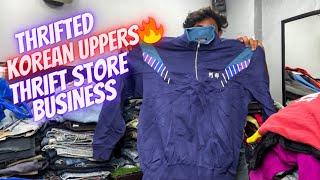 UNBOXING: thrifted korean uppers | thrifted clothes supplier in delhi | how to start thrift store