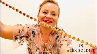 Maria Soldier Introduces Alex Soldier's Gold Byzantine Tourmaline Set