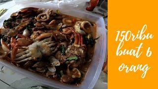 Pesta seafood (Masak & santap seafood sampai kobam!!!)