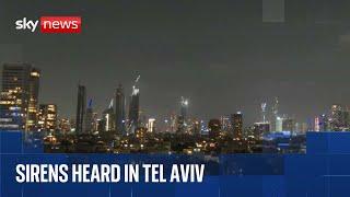 Israel-Iran conflict: Watch Sky News coverage and live shots from Israel