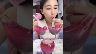 ASMR MUKBANG ICE EATING SOUNDS #349