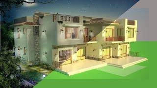 Compositing a 3D Architectural Rendering using Photoshop & 3ds Max