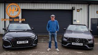 AMG A45S vs Audi RS3 - Shootout! | Fifth Gear