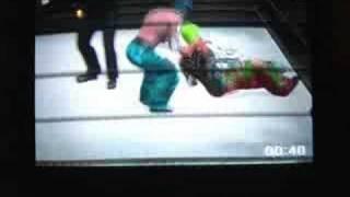 wwe 07 wave vs teryo law in tlc death match
