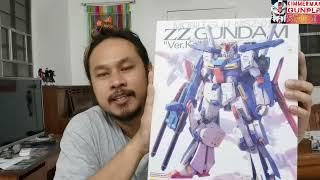 Gundam Double ZETA Ver Ka MG - Mobile Suit Gundam ZZ Model Kit UNBOX REVIEW