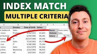 How to Use INDEX MATCH with Multiple Criteria in Excel (3 Easy Steps)