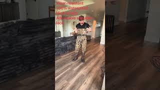 Fitting Sharing Wear-resistent and 100% waterproof high quality nyon PVC waders