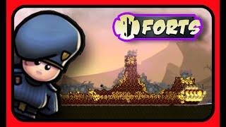 Forts - СЖЕГ ВРАГОВ ДО ТЛА!!! Выжигатель 2.0 С клевым модом!!! #forts #фортс #ЛысыйДядь